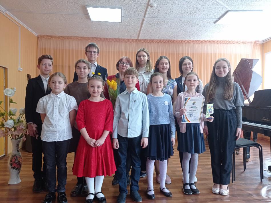 Концерт класса преподавателя Фроловой Ольги Андреевны